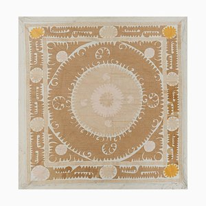 Suzani White Washed Pastel Tapestry