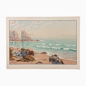 Henri Rivière, La Mer, Litografia