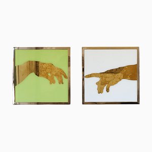 Icon Wall Decoration by Davide Medri, Set of 2