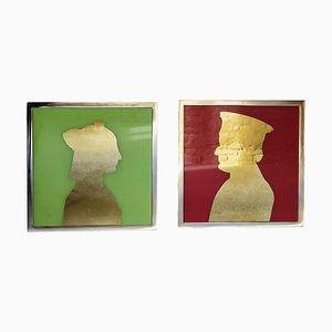 Icon Wall Decorations by Davide Medri, Set of 2