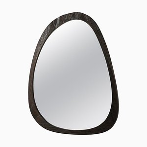 Large Wood and Glass Mirror by Thai Natura