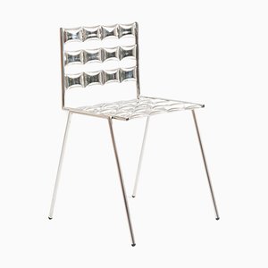 Stainless Steel Cosmic Chair by Metis Design Studio