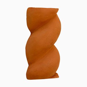 Small Terracotta Babka Sconce by Di Fretto