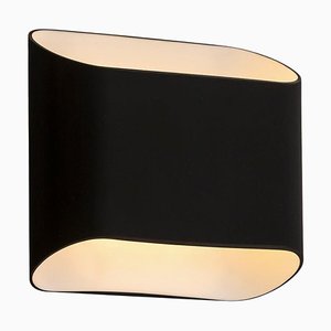 Black Glass Wall Lamp by Thai Natura