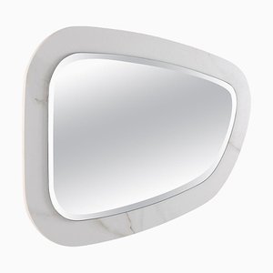 White Porcelain Mirror by Thai Natura