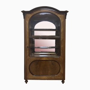 Louis Philippe Showcase in Walnut, 1830s