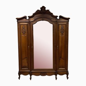 Antiker Historismus Kleiderschrank im Louis XV Stil, 1900er