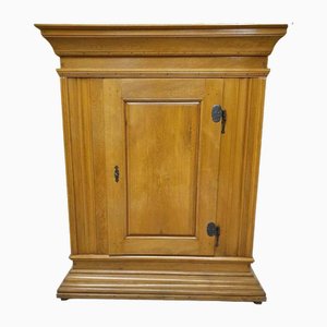 Baroque Hall Cupboard with Tiered Base & Original Fittings, 1700