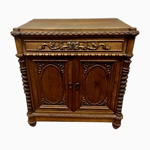 Commode Néo-Renaissance en Chêne