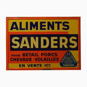 Insegna pubblicitaria alimentare di Sanders, anni '60