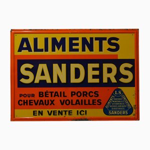 Panneau Publicitaire Alimentaire de Sanders, 1960s