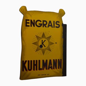 Enameled Sign from Kuhlmann, 1950s