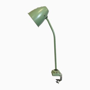 Industrial Green Workshop Table Lamp, 1960s