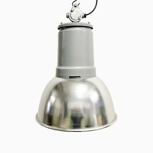 Italian Industrial Aluminium Pendant Lamp from Fael Luce, 1970s