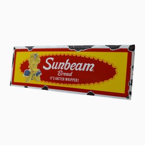 Plaque Sunbeam en Émail, 1960s