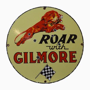Targa smaltata Gilmore, anni '60