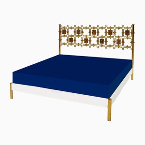 Art Design Bed Model No. 8604 by Osvaldo Borsani for Atelier Borsani Varedo, Italy, 1958