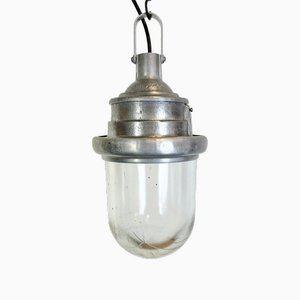 Industrial Soviet Aluminium Factory Pendant Lamp, 1960s