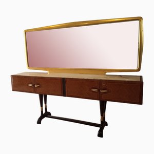 Italienisches Mid-Century Modern Sideboard, 1950er, 2er Set