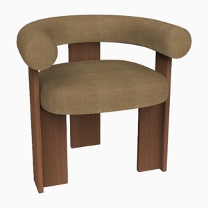 Collector Modern Cassette Chair in Famiglia 10 Fabric and Smoked Oak by Alter Ego