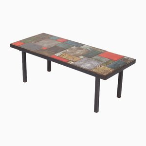 Table Basse en Céramique, 1960s