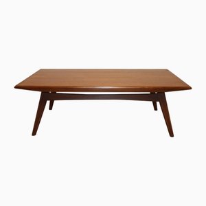 Table Basse Scandinave en Teck, 1960s