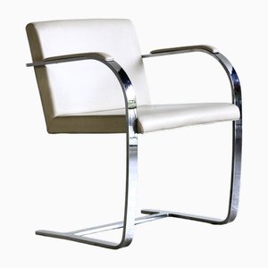 Brno Armchairs attributed to Mies Van Der Rohe for Knoll, USA, 1980s, Set of 8