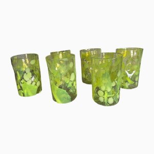 Verres à Eau en Verre de Murano, Set de 6