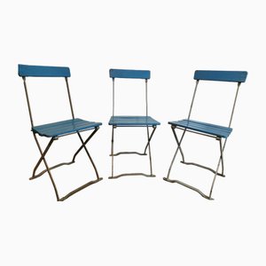 Vintage Beer Garden Chair, Set of 3