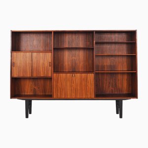 Danish Rosewood Bookcase from Westergaards Furniture Factory, 1970s