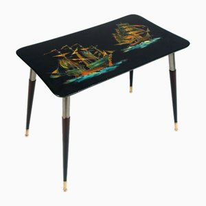 Lacquered Coffee Table, 1950s