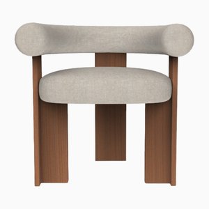 Collector Modern Cassette Chair in Famiglia 51 Fabric and Smoked Oak by Alter Ego