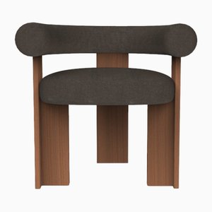 Collector Modern Cassette Chair in Famiglia 52 Fabric and Smoked Oak by Alter Ego