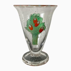 Jean Luce Enamelled Vase