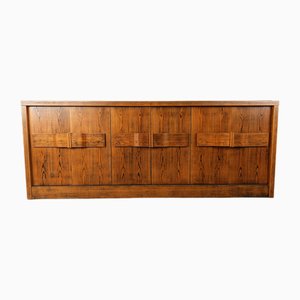 Vintage Brutalist Credenza, 1970s