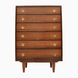 Vintage Danish Chest of Drawers attributed to Dyrlund, 1960s