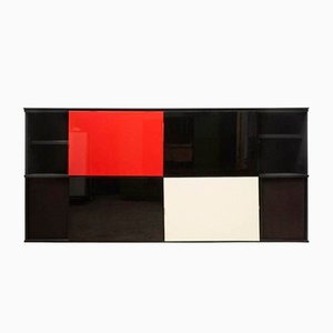 Credenza Acerbis vintage di Lodovico Acerbis e Giotto Stoppino, anni '80