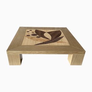 Table Inlaid F by Meccani Studio 2024, for Meccani Design