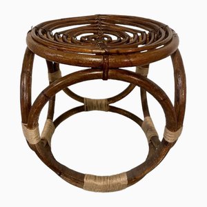 Vintage Spanish Bentwood Stool in the style of Michael Thonet