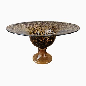 Art Deco Murano Glass Cake Stand attributed to Vittorio Zecchin