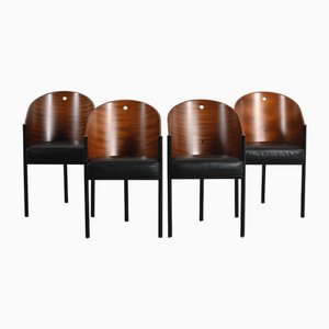 Costes Armchairs by Philippe Starck for Driade, 1980s, Set of 4