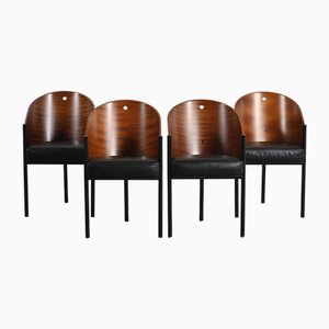 Fauteuils Costes par Philippe Starck pour Driade, 1980s, Set de 4