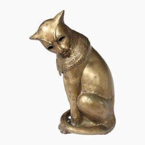 Chat Egyptien, 1930, Bronze