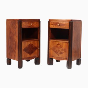 Art Deco French Bedside Cabinets by Michel Dufet, 1925, Set of 2