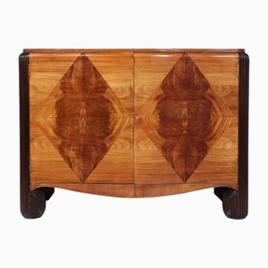 Art Deco Walnut Commode attributed to Michel Dufet, 1925