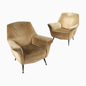 Armchairs from Poltrone, 19560s, Set of 2