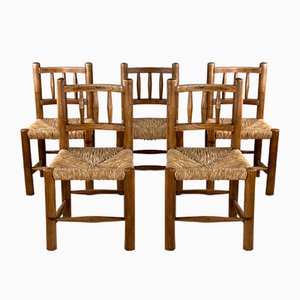 Vintage Dining Room Chairs, Set of 5