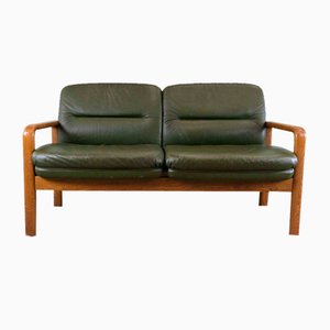 Leather 2-Seater Sofa