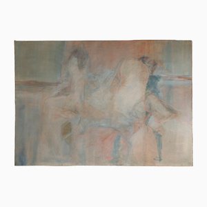 Jean-Paul Barray, 1964, Composition, Large Oil on Canvas