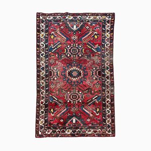 Tapis Mazlaghan Mid-Century Vieilli, 1940s